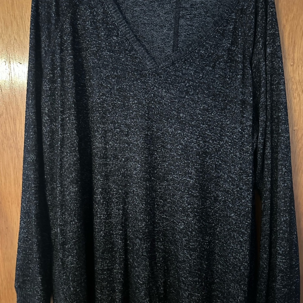 Very soft black sweater from Maurice’s.